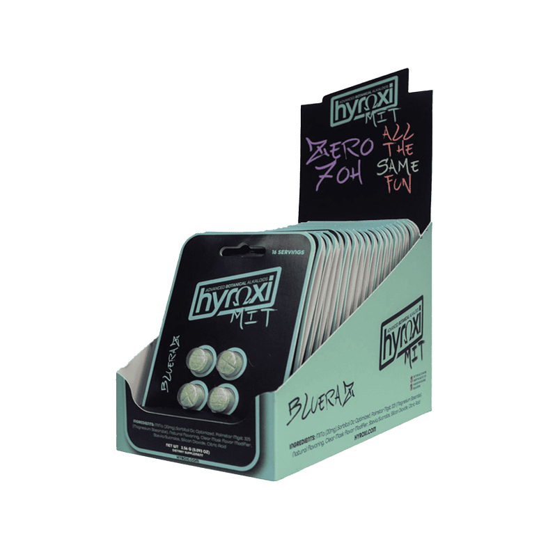 Hyroxi MIT-A Tablets Blue Raz 20-pack display